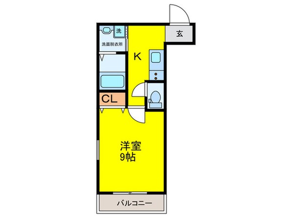 フジパレス今川駅東Ⅴ番館の物件間取画像